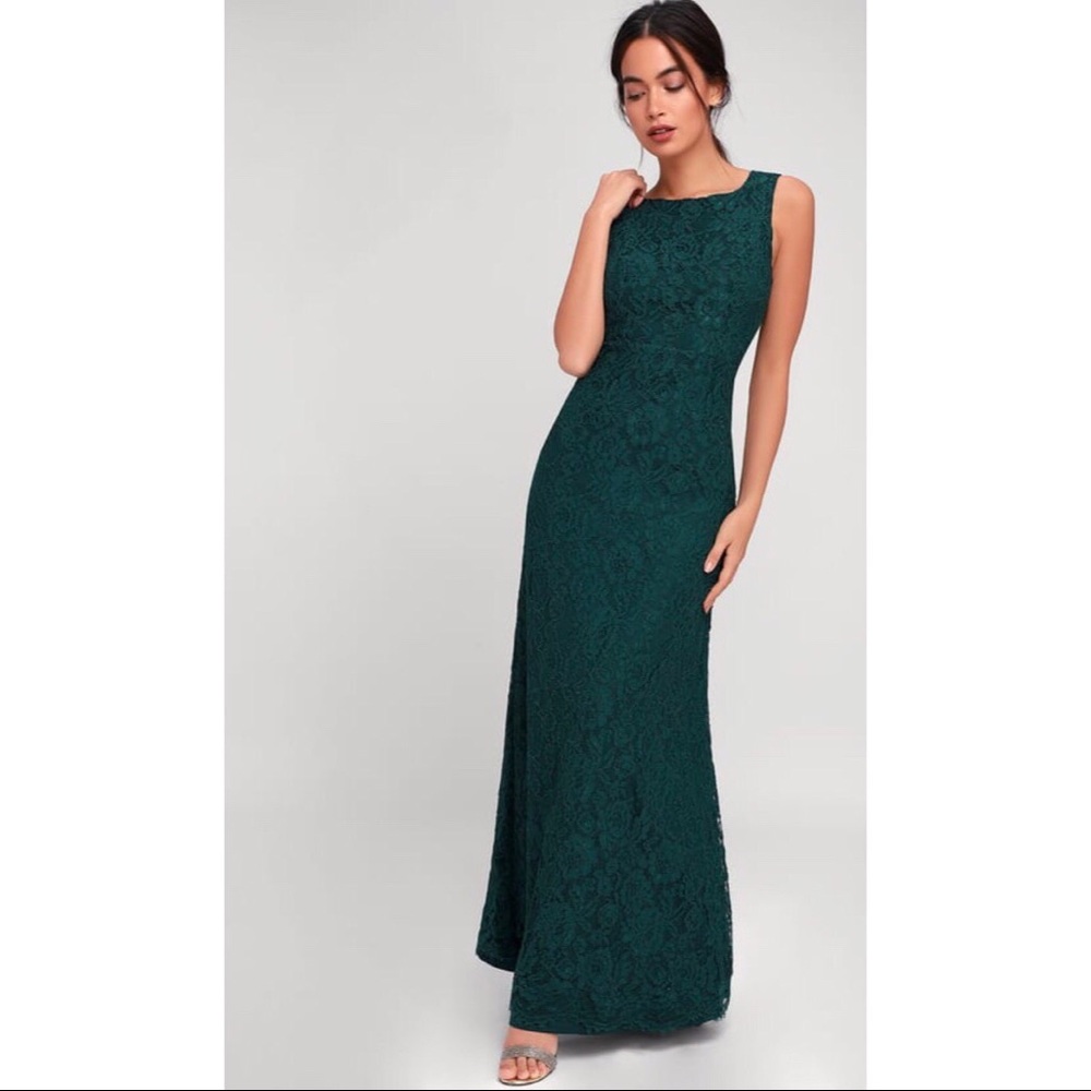 Forest green Dress